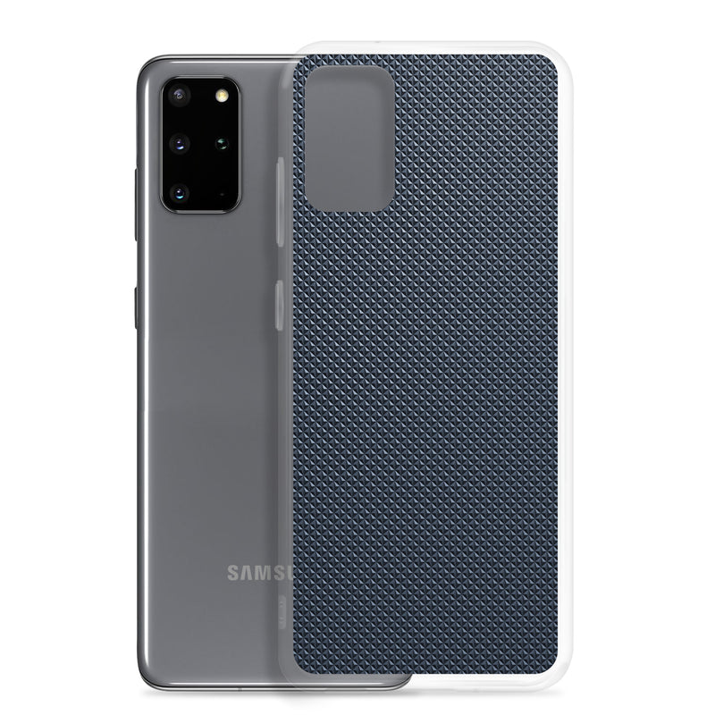 Load image into Gallery viewer, Graphite Dark Grey Stone Samsung Clear Thin Case CREATIVETECH
