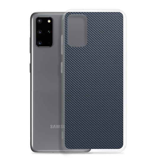 Graphite Dark Grey Stone Samsung Clear Thin Case CREATIVETECH