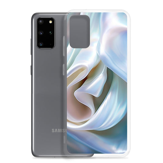 Tender White Pearl Samsung Clear Thin Case CREATIVETECH