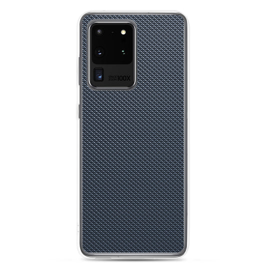 Graphite Dark Grey Stone Samsung Clear Thin Case CREATIVETECH