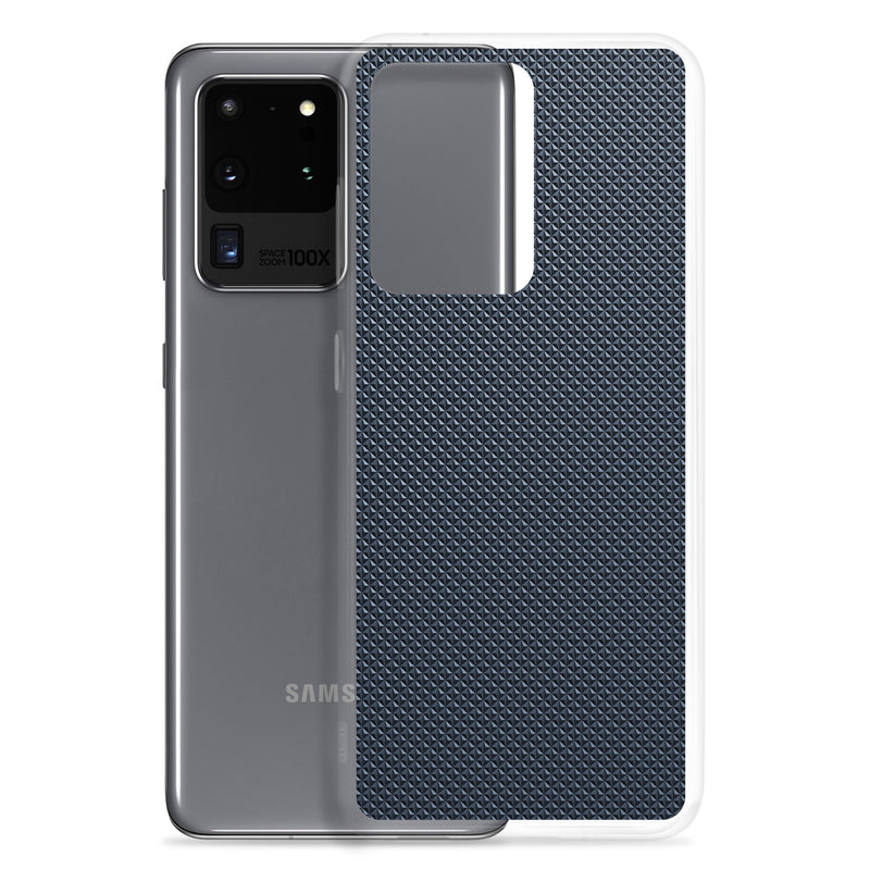 Load image into Gallery viewer, Graphite Dark Grey Stone Samsung Clear Thin Case CREATIVETECH
