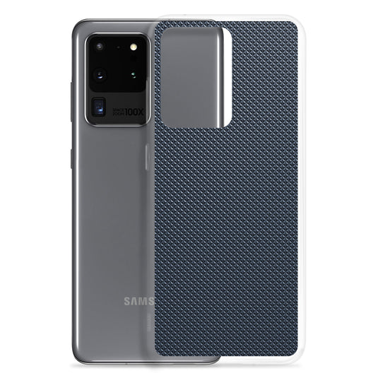 Graphite Dark Grey Stone Samsung Clear Thin Case CREATIVETECH
