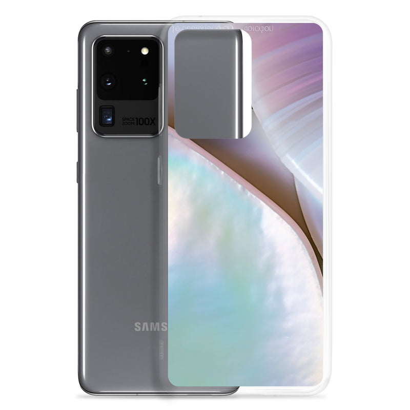 Load image into Gallery viewer, Mother of Pearl Samsung Clear Thin Case CREATIVETECH
