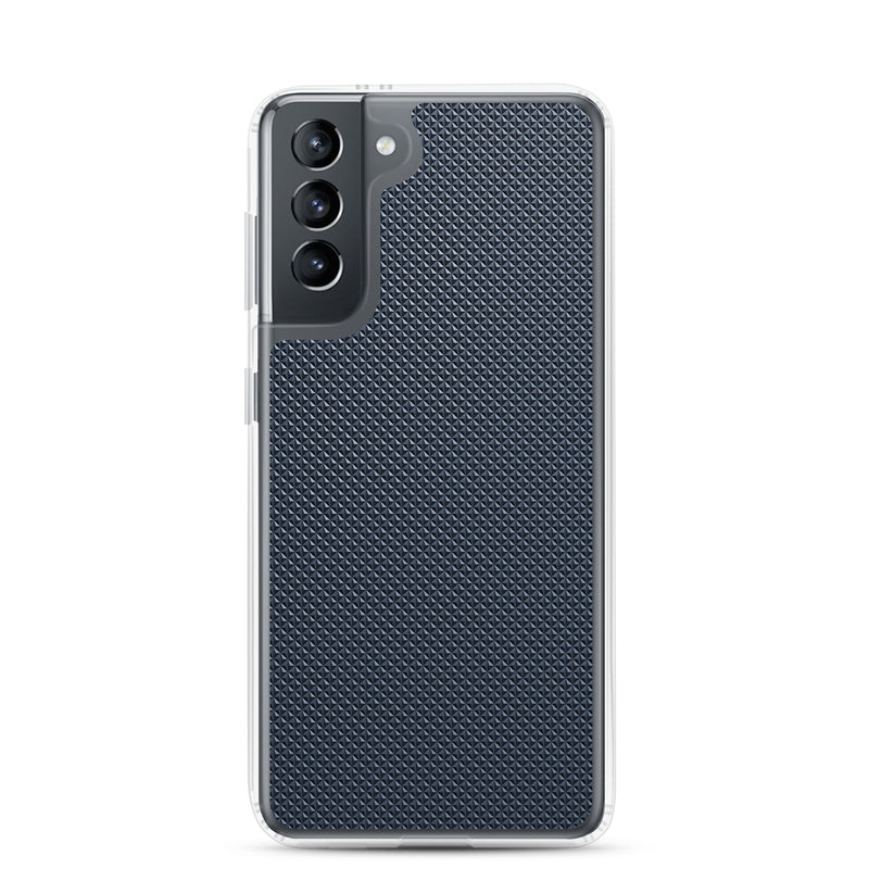 Load image into Gallery viewer, Graphite Dark Grey Stone Samsung Clear Thin Case CREATIVETECH
