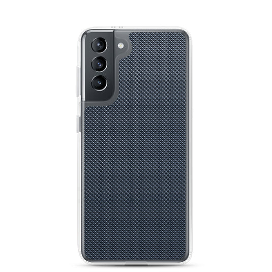 Graphite Dark Grey Stone Samsung Clear Thin Case CREATIVETECH