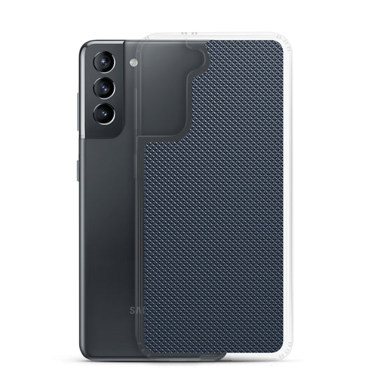 Graphite Dark Grey Stone Samsung Clear Thin Case CREATIVETECH