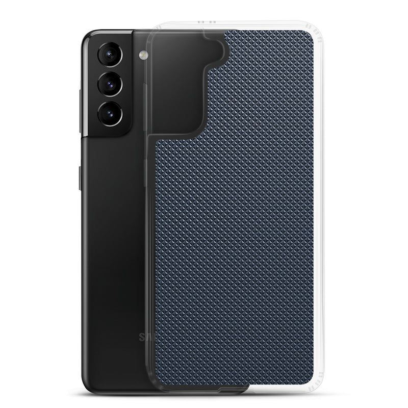 Load image into Gallery viewer, Graphite Dark Grey Stone Samsung Clear Thin Case CREATIVETECH
