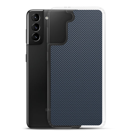 Graphite Dark Grey Stone Samsung Clear Thin Case CREATIVETECH