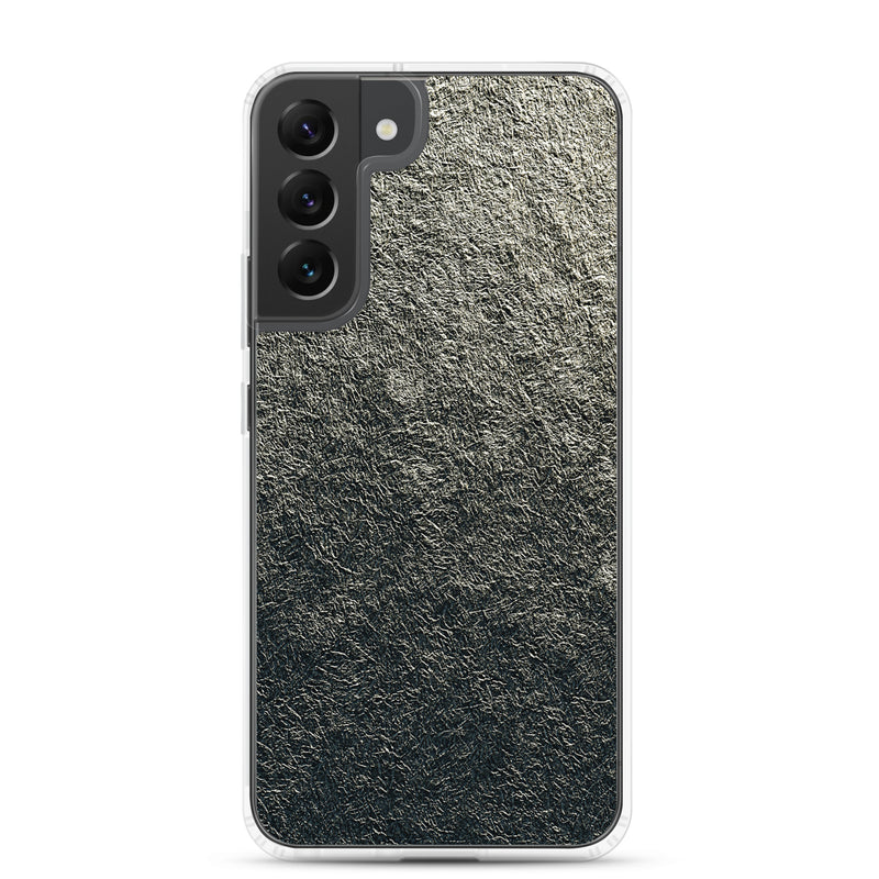 Load image into Gallery viewer, Golden Foil Metal Samsung Clear Thin Case CREATIVETECH