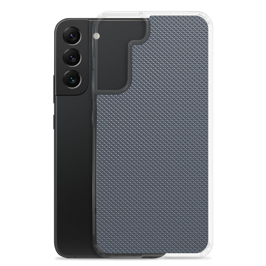 Graphite Dark Grey Stone Samsung Clear Thin Case CREATIVETECH