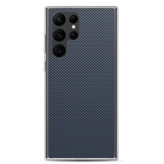 Graphite Dark Grey Stone Samsung Clear Thin Case CREATIVETECH