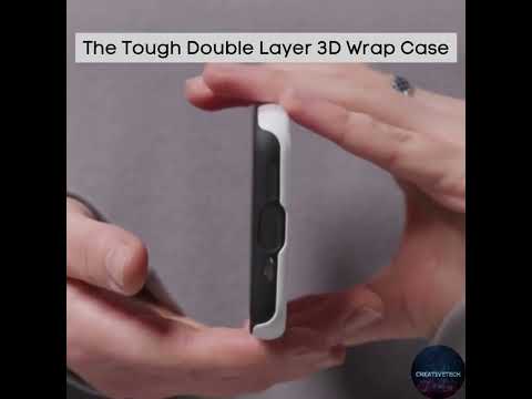Load and play video in Gallery viewer, Classic Denim Dark Grey  iPhone Case Hardshell 3D Wrap Thermal Double Layer