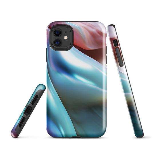 Tender Marine Green Orange Blue iPhone Case Hardshell 3D Wrap Thermal CREATIVETECH