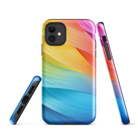 Pride Flower iPhone Case Hardshell 3D Wrap Thermal CREATIVETECH