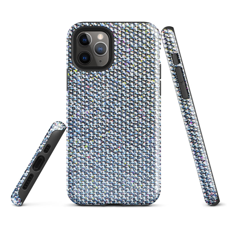 Load image into Gallery viewer, Diamonds iPhone Case Hardshell 3D Wrap Thermal CREATIVETECH
