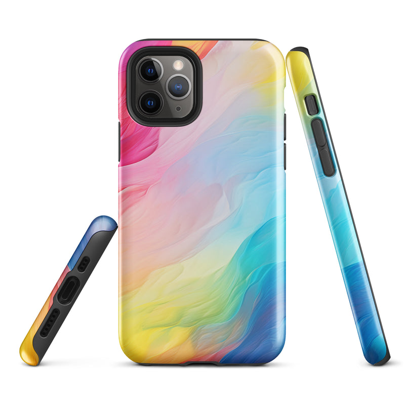 Load image into Gallery viewer, Pride Painting iPhone Case Hardshell 3D Wrap Thermal CREATIVETECH