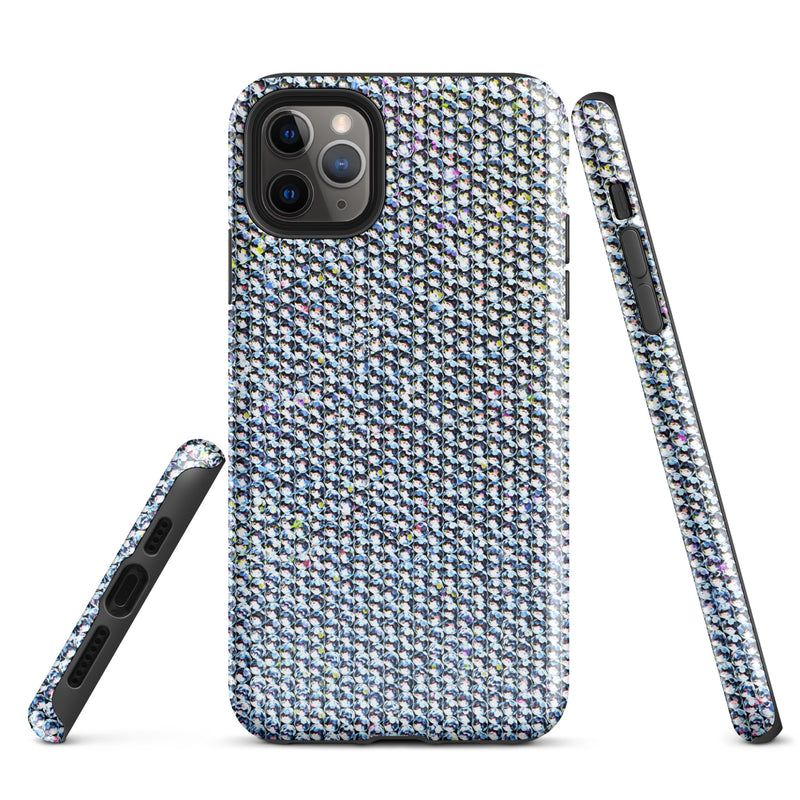 Load image into Gallery viewer, Diamonds iPhone Case Hardshell 3D Wrap Thermal CREATIVETECH