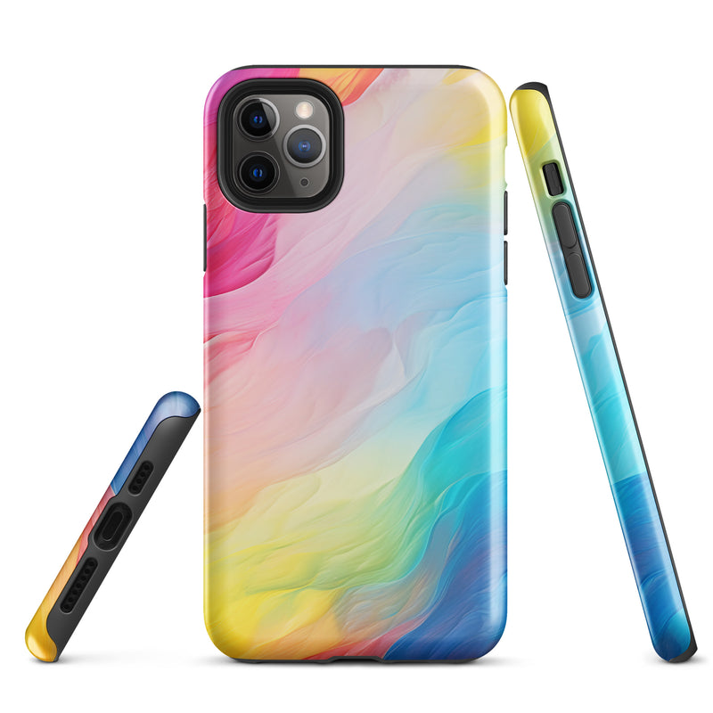 Load image into Gallery viewer, Pride Painting iPhone Case Hardshell 3D Wrap Thermal CREATIVETECH