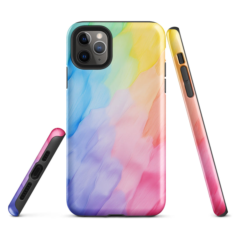 Load image into Gallery viewer, Pride Painted Polish iPhone Case Hardshell 3D Wrap Thermal CREATIVETECH