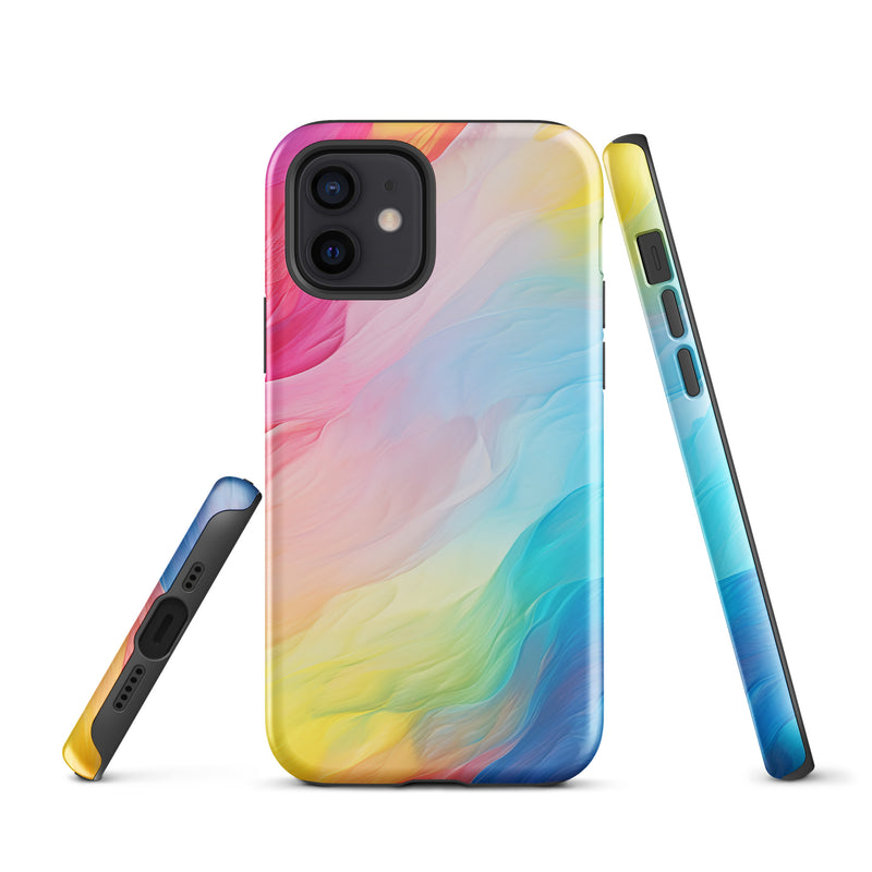 Load image into Gallery viewer, Pride Painting iPhone Case Hardshell 3D Wrap Thermal CREATIVETECH