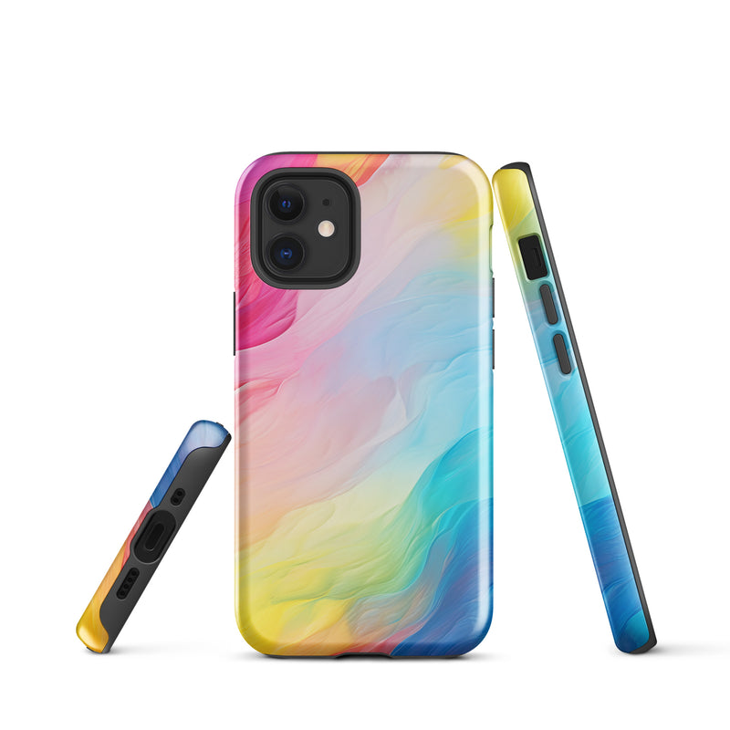 Load image into Gallery viewer, Pride Painting iPhone Case Hardshell 3D Wrap Thermal CREATIVETECH