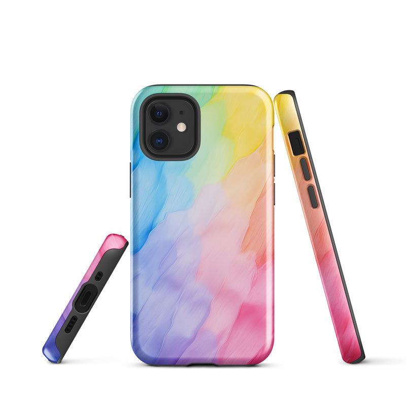 Load image into Gallery viewer, Pride Painted Polish iPhone Case Hardshell 3D Wrap Thermal CREATIVETECH