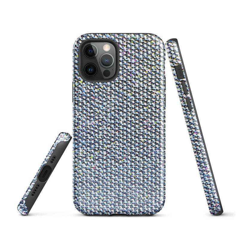 Load image into Gallery viewer, Diamonds iPhone Case Hardshell 3D Wrap Thermal CREATIVETECH
