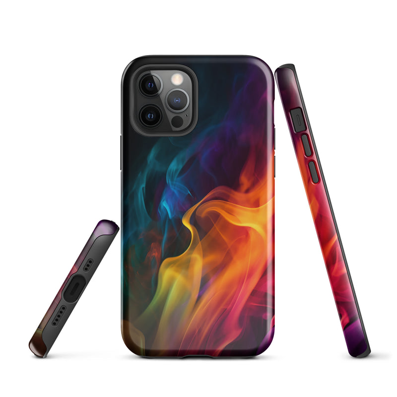 Load image into Gallery viewer, Pride Fire iPhone Case Hardshell 3D Wrap Thermal CREATIVETECH
