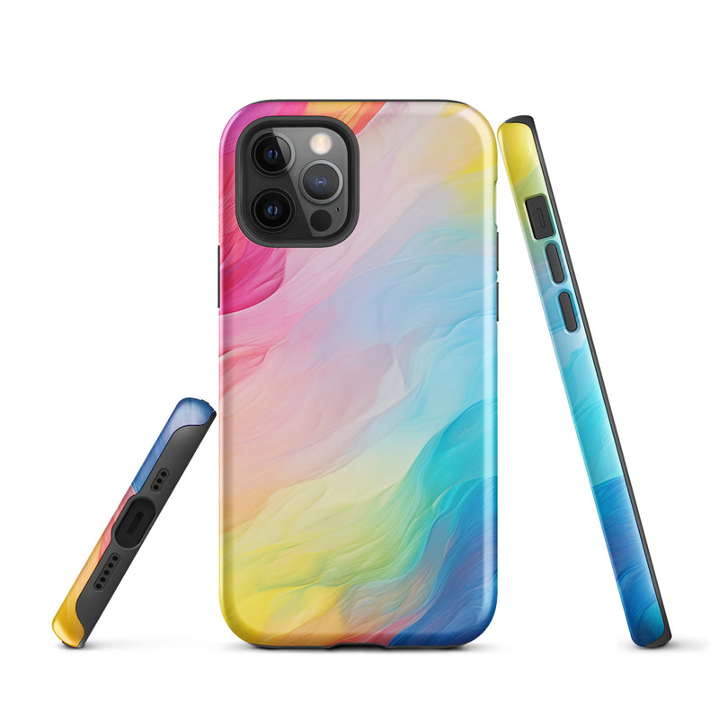 Load image into Gallery viewer, Pride Painting iPhone Case Hardshell 3D Wrap Thermal CREATIVETECH