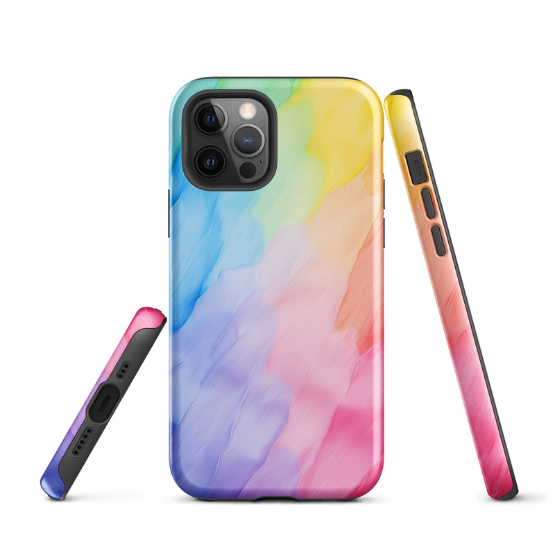 Load image into Gallery viewer, Pride Painted Polish iPhone Case Hardshell 3D Wrap Thermal CREATIVETECH