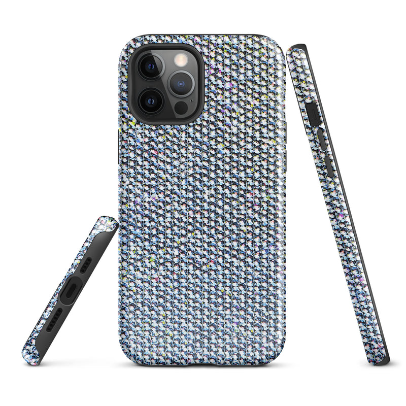 Load image into Gallery viewer, Diamonds iPhone Case Hardshell 3D Wrap Thermal CREATIVETECH
