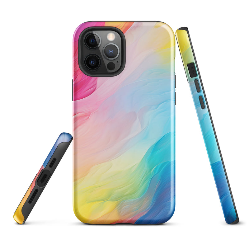 Load image into Gallery viewer, Pride Painting iPhone Case Hardshell 3D Wrap Thermal CREATIVETECH