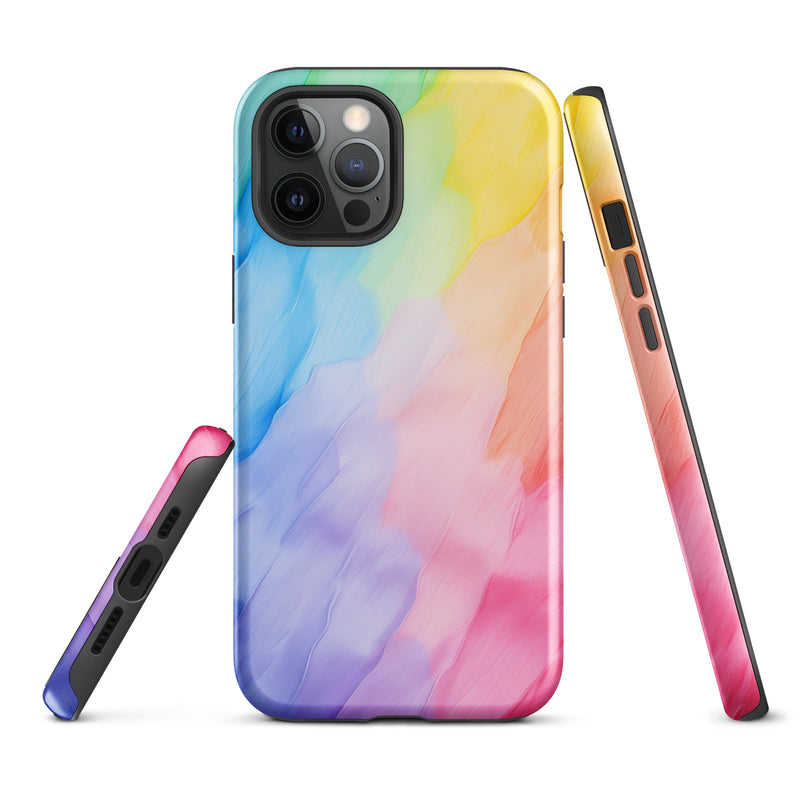 Load image into Gallery viewer, Pride Painted Polish iPhone Case Hardshell 3D Wrap Thermal CREATIVETECH