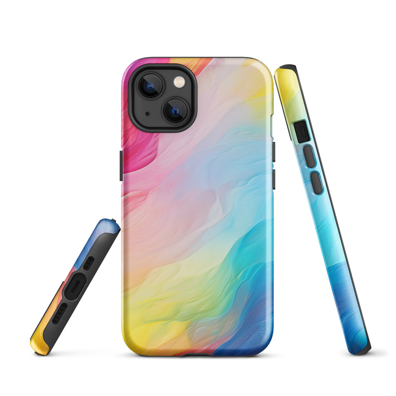 Load image into Gallery viewer, Pride Painting iPhone Case Hardshell 3D Wrap Thermal CREATIVETECH