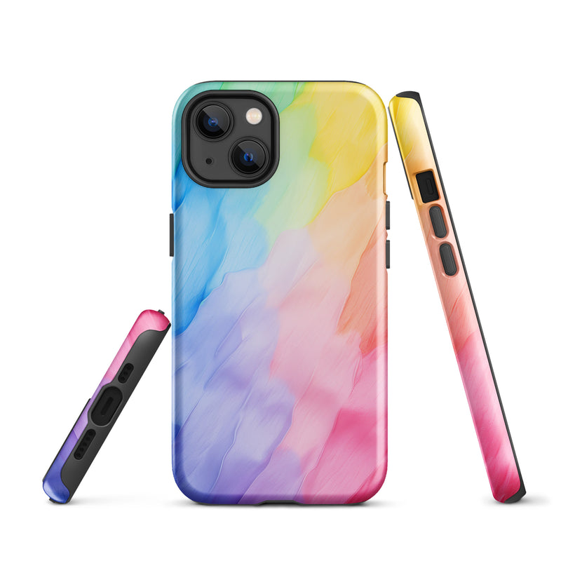 Load image into Gallery viewer, Pride Painted Polish iPhone Case Hardshell 3D Wrap Thermal CREATIVETECH