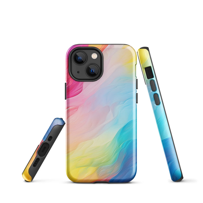 Load image into Gallery viewer, Pride Painting iPhone Case Hardshell 3D Wrap Thermal CREATIVETECH