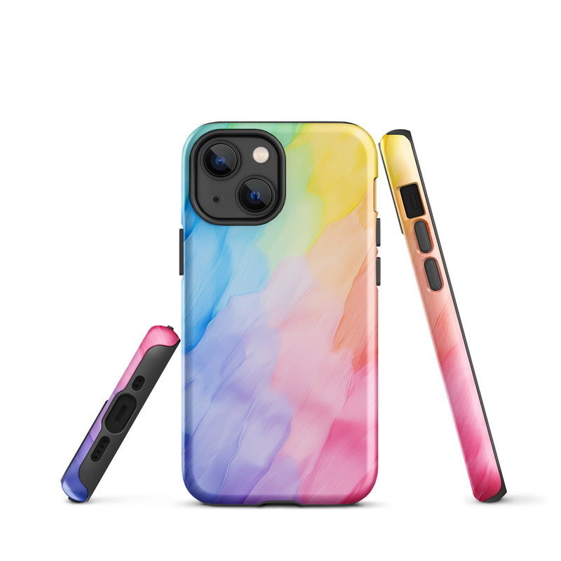 Load image into Gallery viewer, Pride Painted Polish iPhone Case Hardshell 3D Wrap Thermal CREATIVETECH