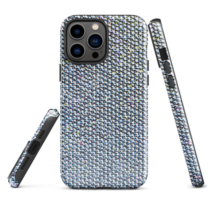 Load image into Gallery viewer, Diamonds iPhone Case Hardshell 3D Wrap Thermal CREATIVETECH
