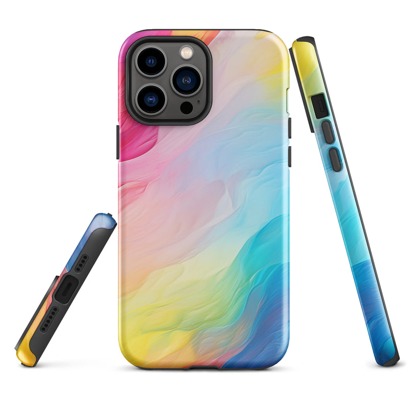 Load image into Gallery viewer, Pride Painting iPhone Case Hardshell 3D Wrap Thermal CREATIVETECH