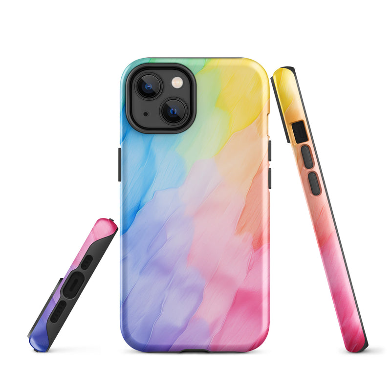 Load image into Gallery viewer, Pride Painted Polish iPhone Case Hardshell 3D Wrap Thermal CREATIVETECH