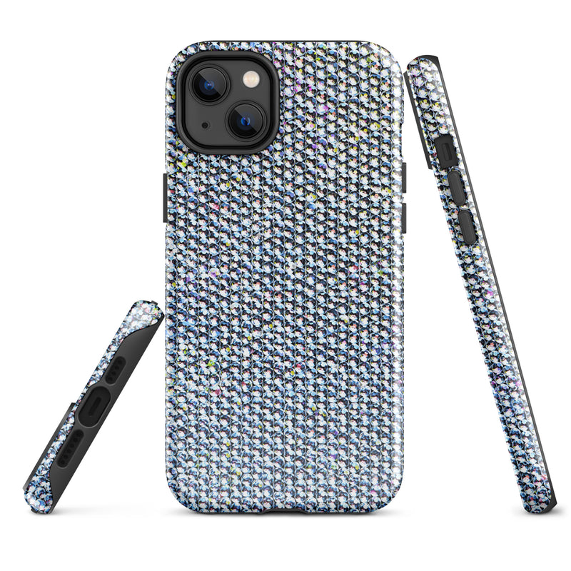 Load image into Gallery viewer, Diamonds iPhone Case Hardshell 3D Wrap Thermal CREATIVETECH