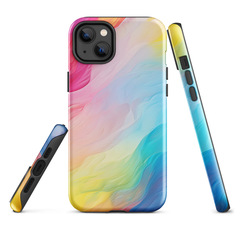Load image into Gallery viewer, Pride Painting iPhone Case Hardshell 3D Wrap Thermal CREATIVETECH