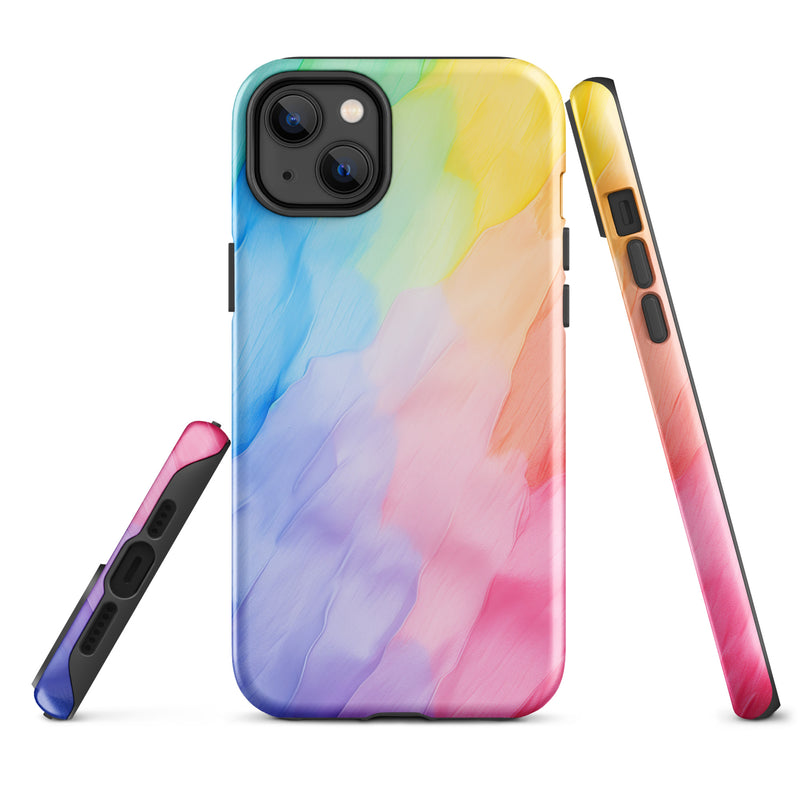 Load image into Gallery viewer, Pride Painted Polish iPhone Case Hardshell 3D Wrap Thermal CREATIVETECH