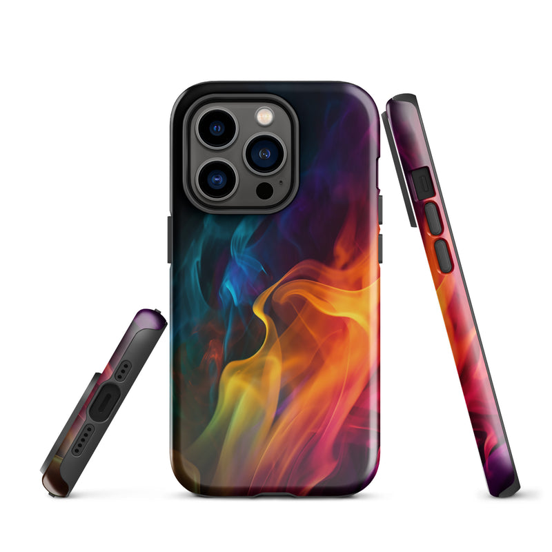 Load image into Gallery viewer, Pride Fire iPhone Case Hardshell 3D Wrap Thermal CREATIVETECH