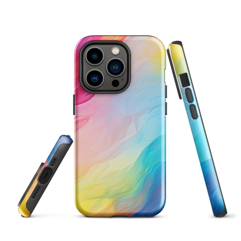Load image into Gallery viewer, Pride Painting iPhone Case Hardshell 3D Wrap Thermal CREATIVETECH