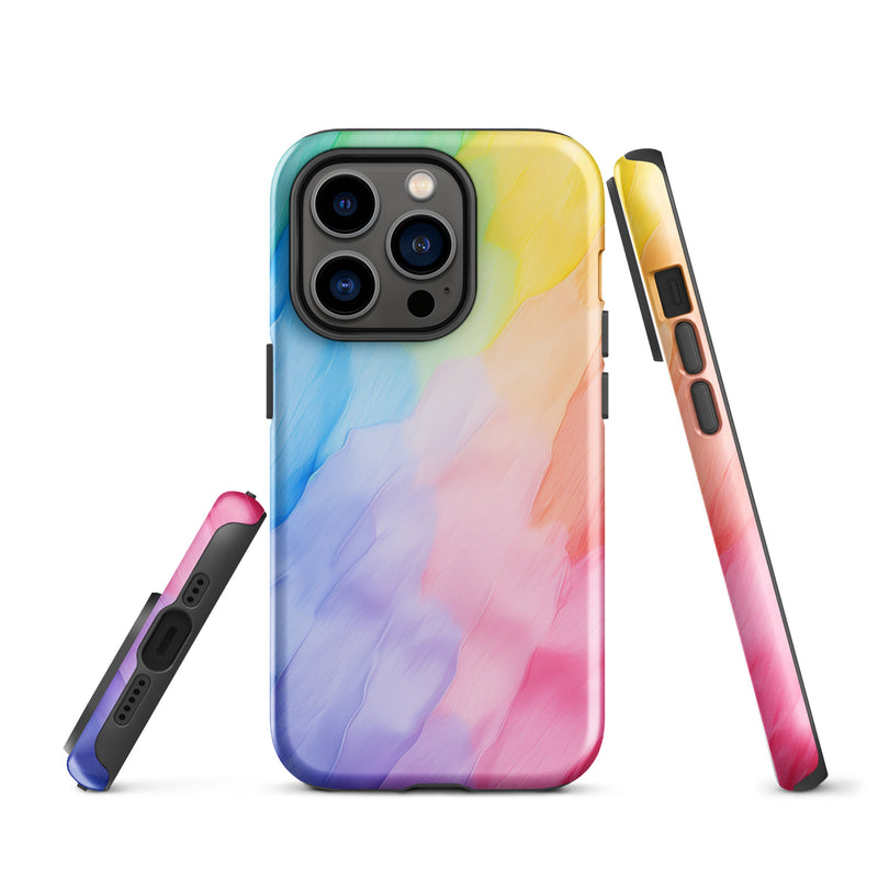Load image into Gallery viewer, Pride Painted Polish iPhone Case Hardshell 3D Wrap Thermal CREATIVETECH