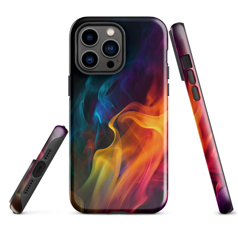 Load image into Gallery viewer, Pride Fire iPhone Case Hardshell 3D Wrap Thermal CREATIVETECH