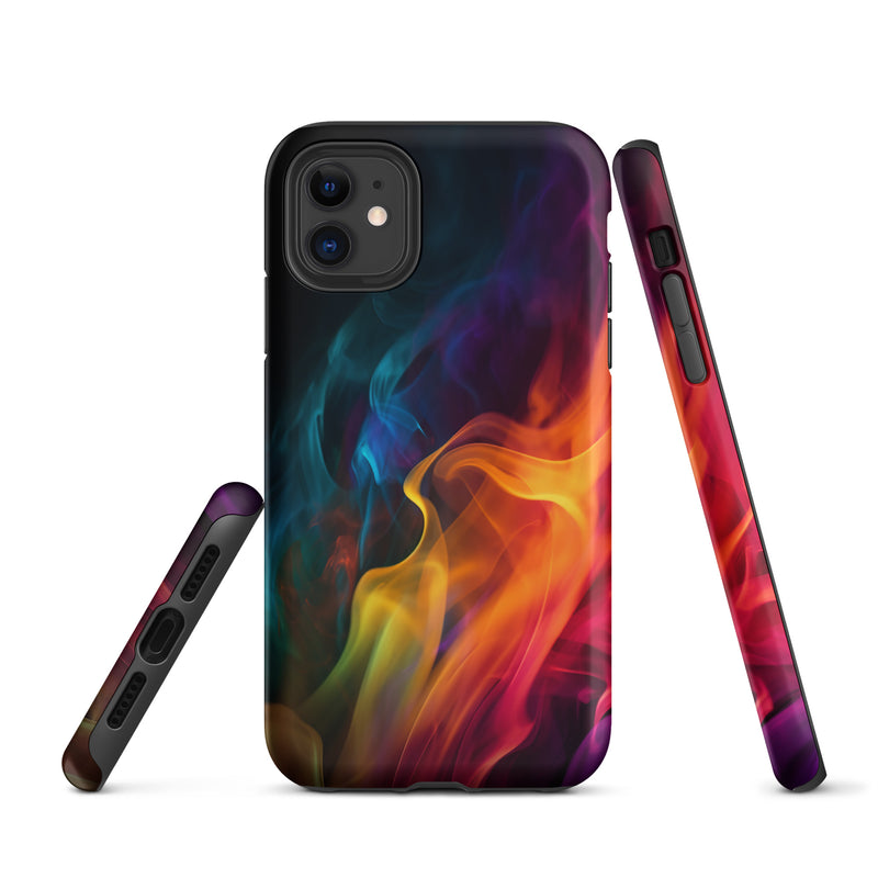 Load image into Gallery viewer, Pride Fire iPhone Case Hardshell 3D Wrap Thermal CREATIVETECH
