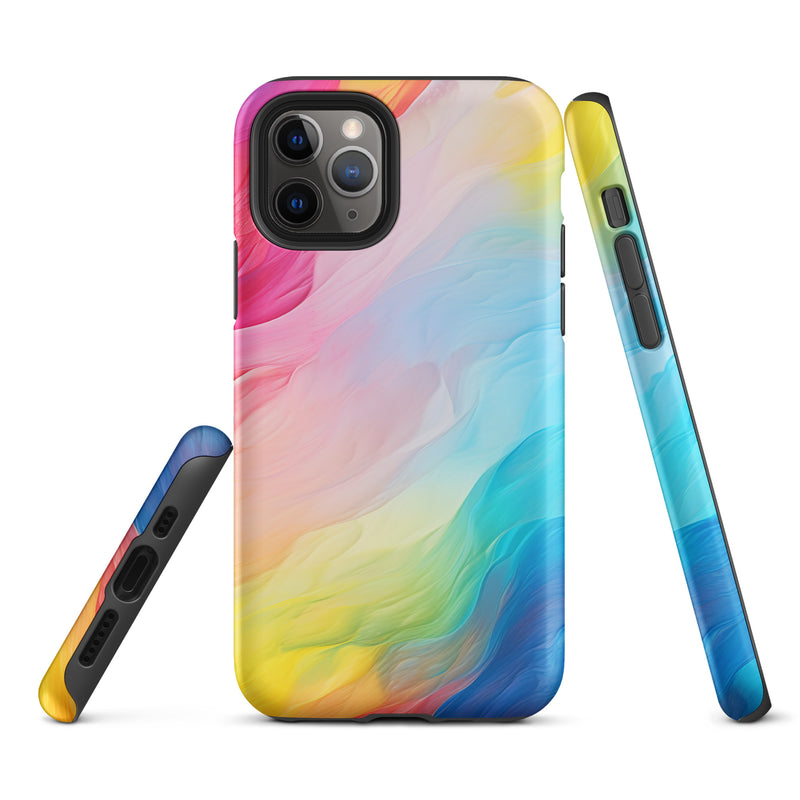 Load image into Gallery viewer, Pride Painting iPhone Case Hardshell 3D Wrap Thermal CREATIVETECH
