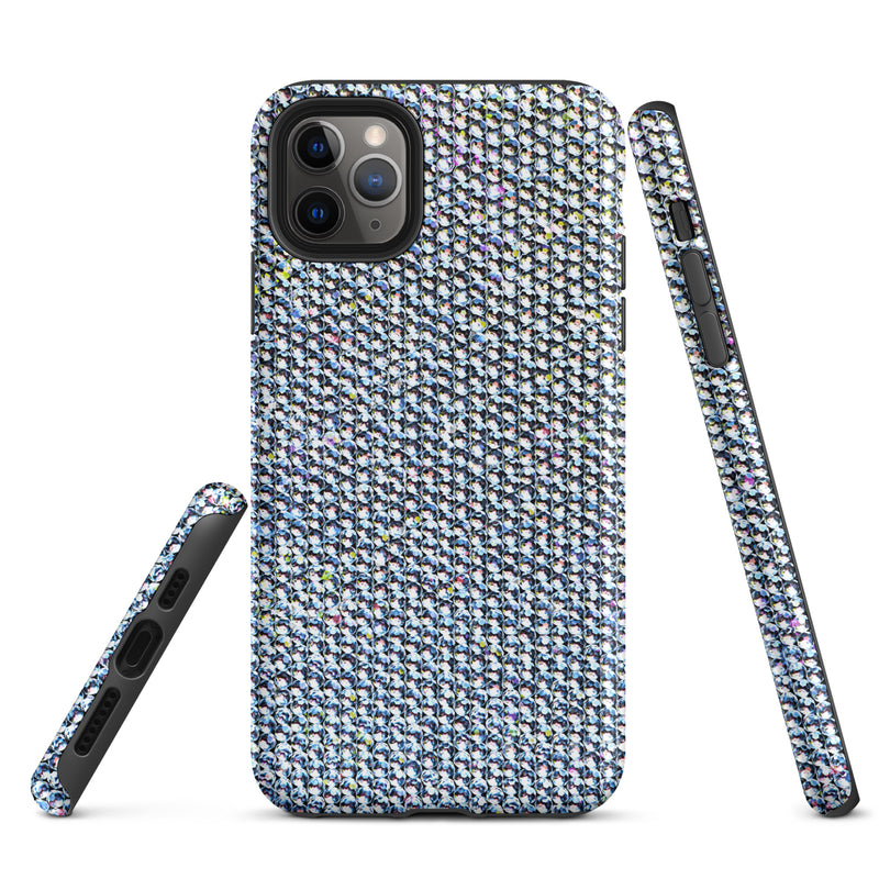 Load image into Gallery viewer, Diamonds iPhone Case Hardshell 3D Wrap Thermal CREATIVETECH